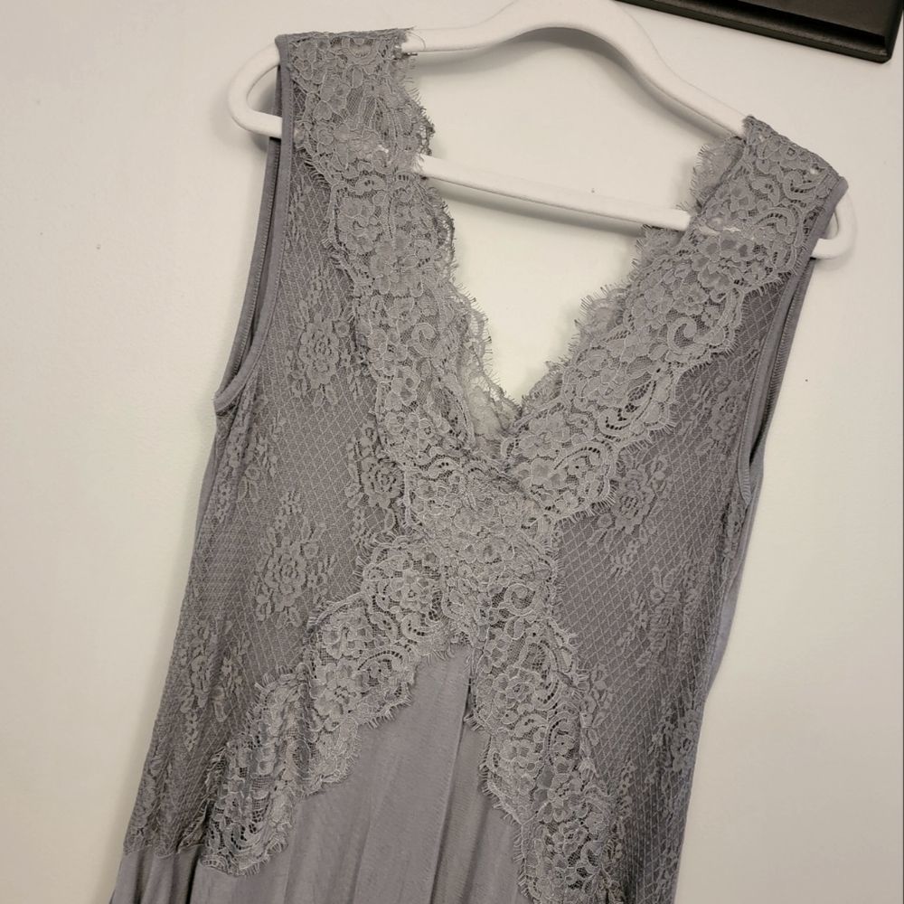 COPY - BKE Boho Lace Tunic Tank